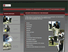 Tablet Screenshot of belgaservice.com.br